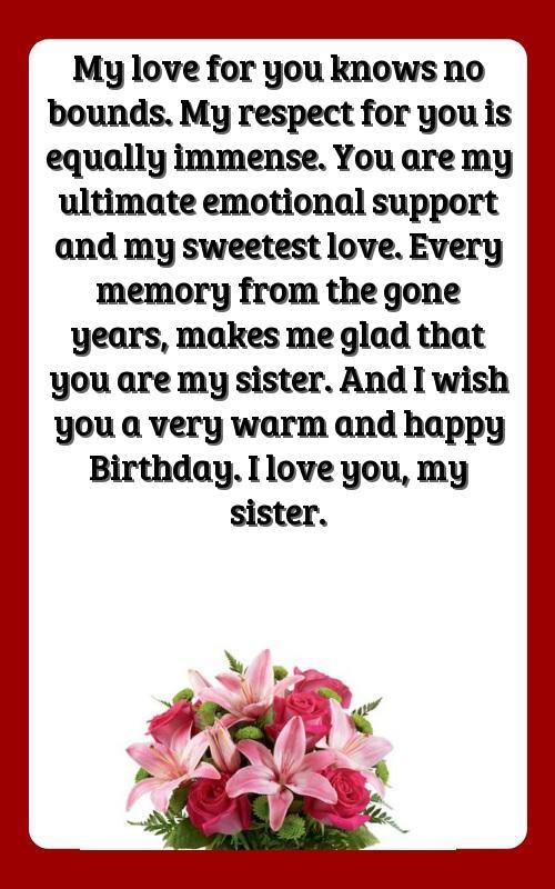 sister in law birthday msg